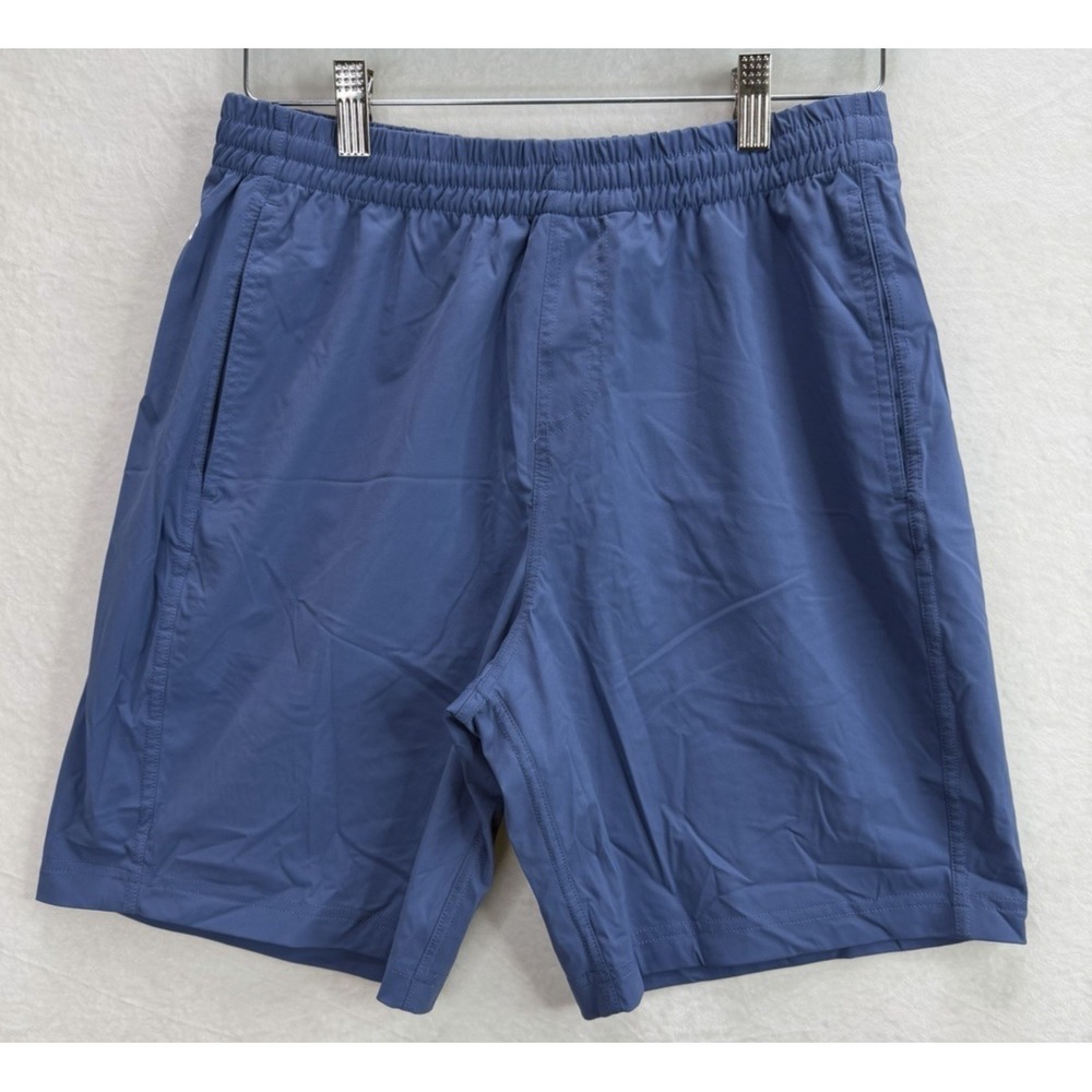 Redvanly Men's Blue Pull On Elasic Waist Shorts Size Medium